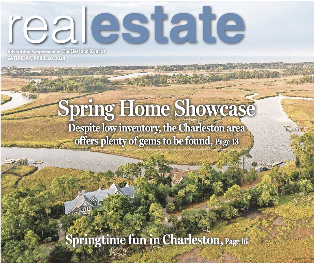 Post and Courier's Spring Home Showcase features Leslie Turner's listing